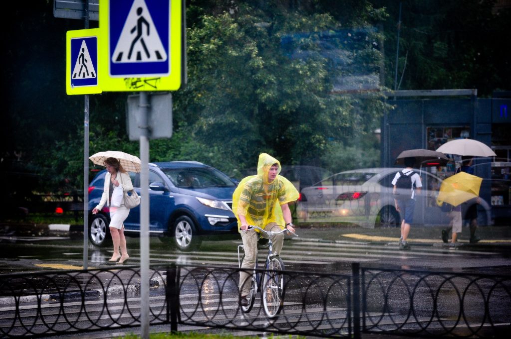 За сутки Москва примет более половины июльской нормы дождя