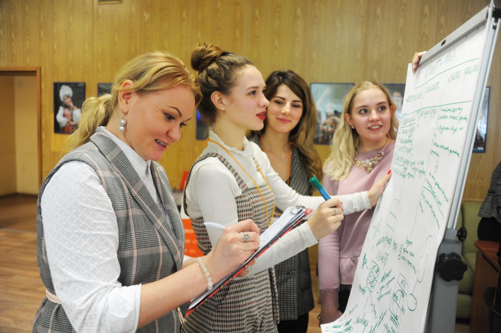 Первокурсники ГИТИСА начнут учиться с 7 сентября. Фото: Светлана Колоскова, «Вечерняя Москва»