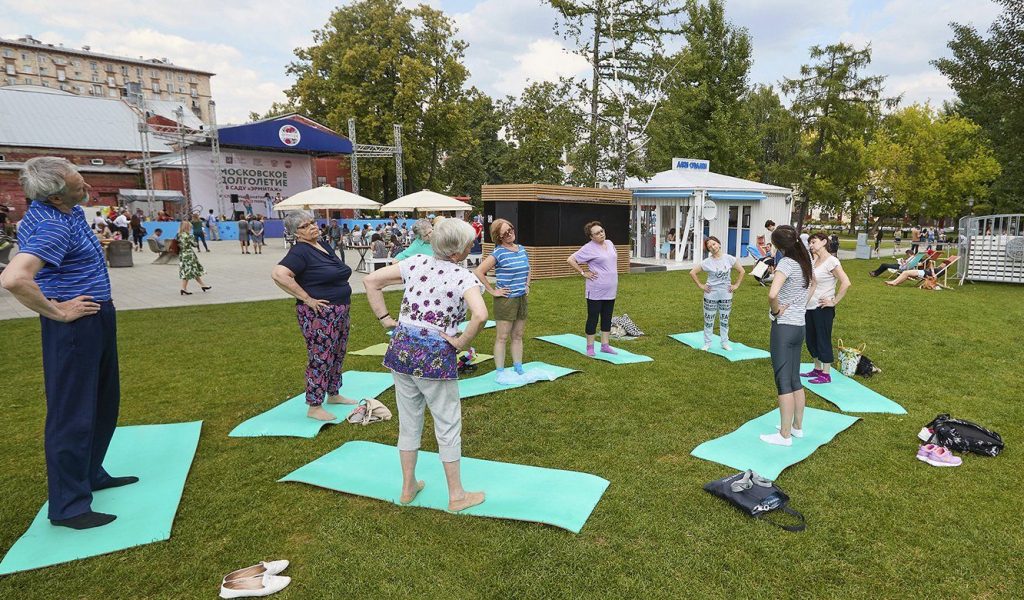 Физкульт-привет: в саду «Эрмитаж» возобновят занятия по физкультуре. Фото: сайт мэра Москвы