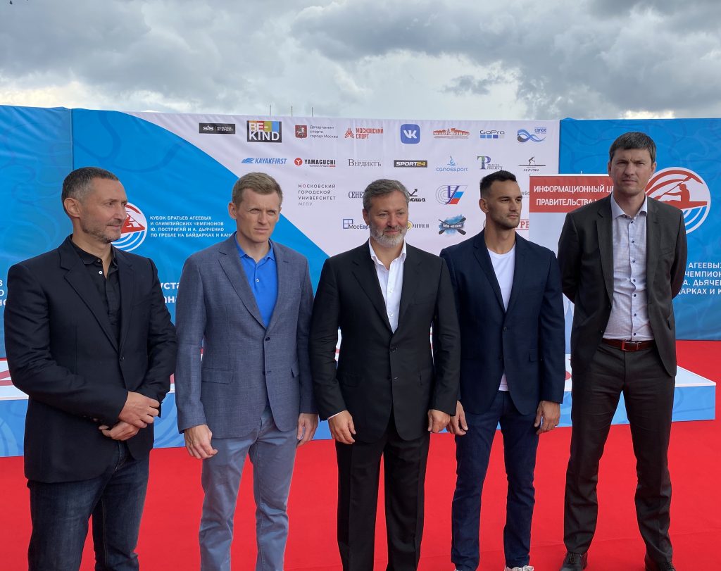 На фото: Андрей Агеев, Юрий Постригай, Александр Агеев, Александр Дьяченко, Алексей Свирин