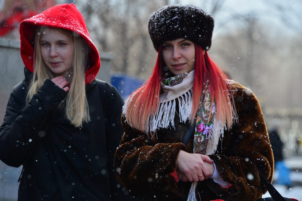 Зима нагрянула в Москву 16 ноября