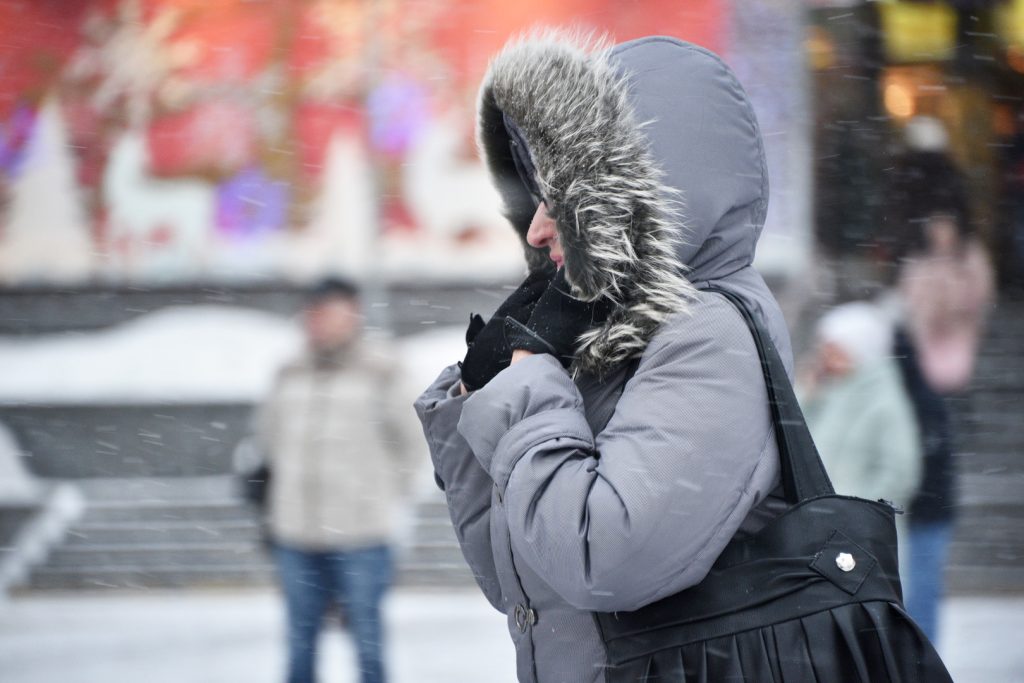 Мороз и бурю пообещали москвичам в среду