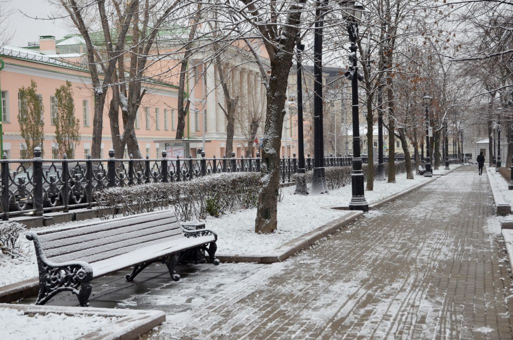 Восьмиградусный мороз пообещали москвичам в четверг