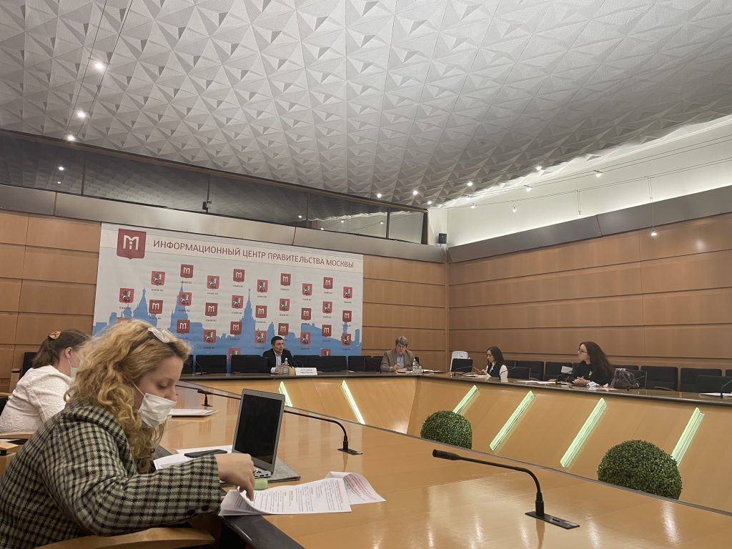 Итоги за 2020 год по строительству объектов подвели на пресс-конференции в Информационном центре Правительства Москвы