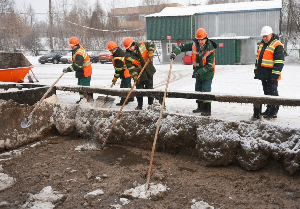 Коммунальщики Москвы расплавили более миллиона «кубов» снега за четыре дня