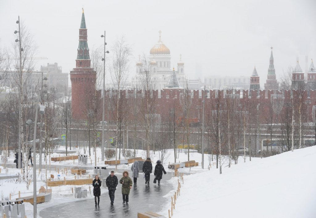 Выпало более 100 сантиметров снега. Фото: Александр Кожохин, «Вечерняя Москва»