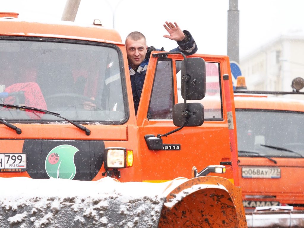 Москва подготовилась к ударной уборке снега в конце недели