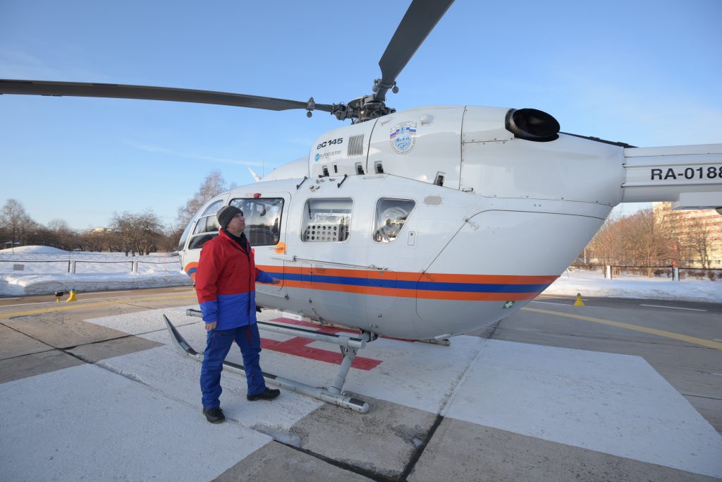 Новая вертолетная площадка при НИИ имени Склифосовского откроется в 2023 году
