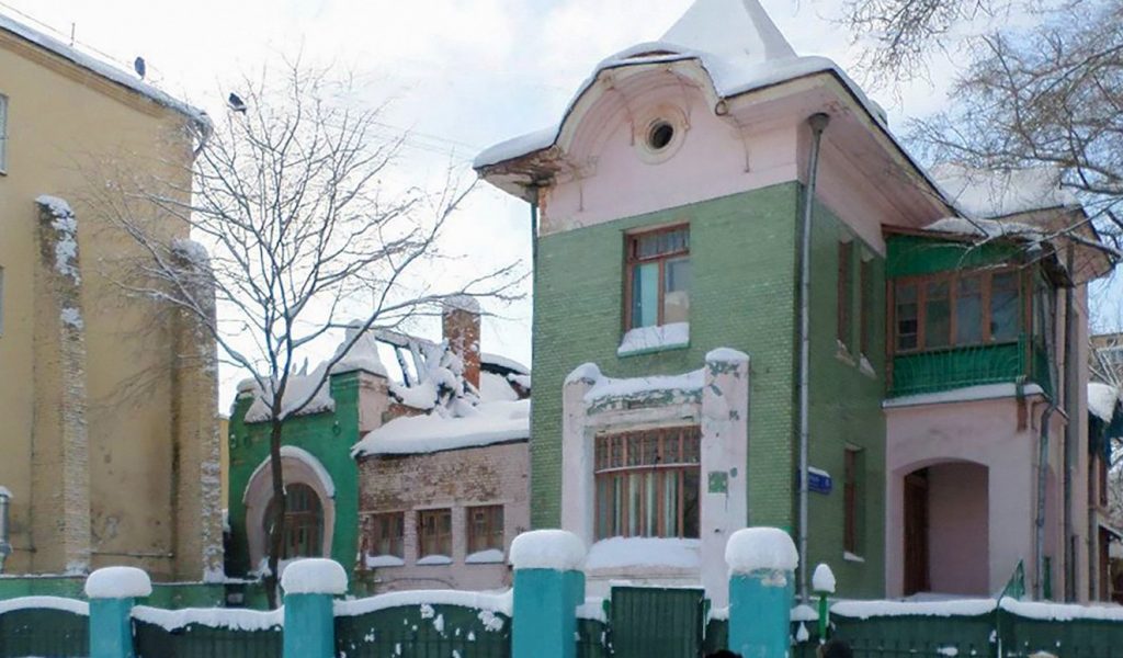 Исторический особняк Мельникова начали реставрировать. Фото: сайт мэра Москвы