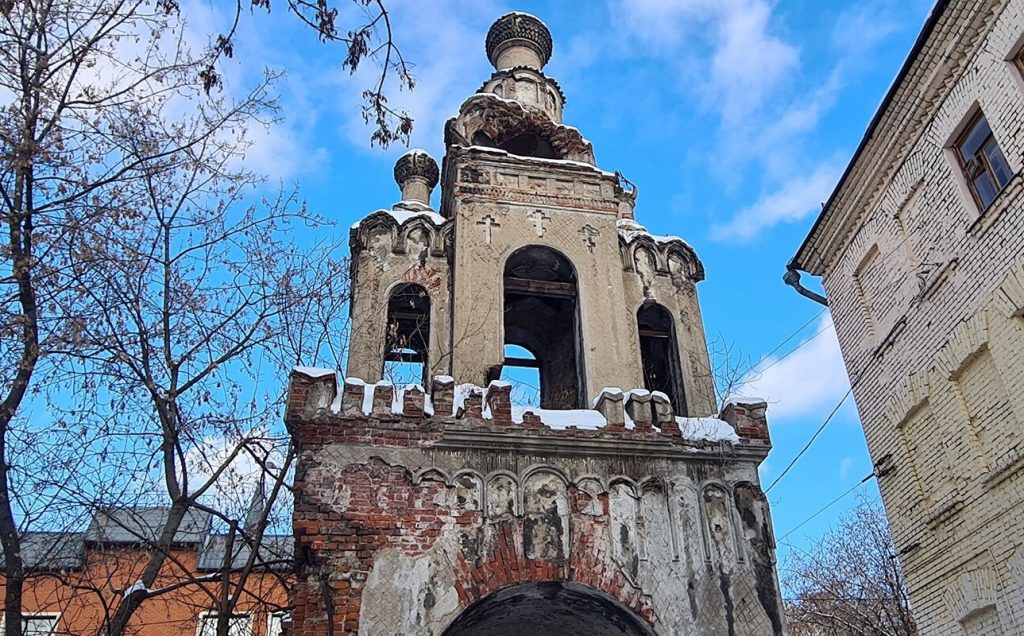 Старинную колокольню отреставрируют в Басманном районе. Фото предоставили в пресс-службе Департамента культурного наследия города Москвы