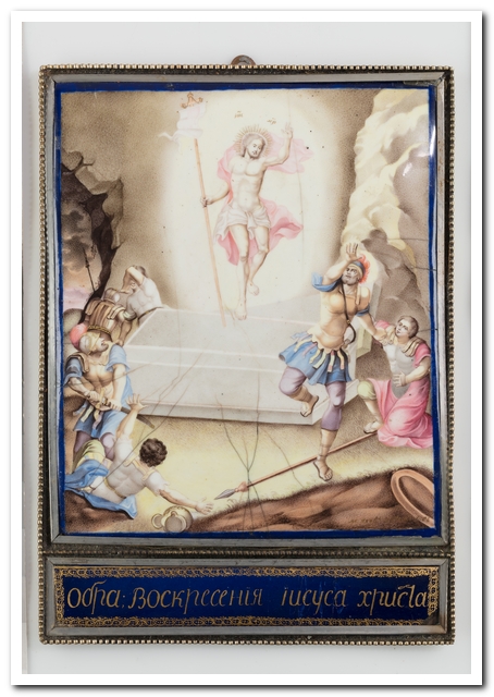 Пластина Воскресение Христово, 19 век. Фото предоставили в пресс-службе Музея имени Андрея Рублева