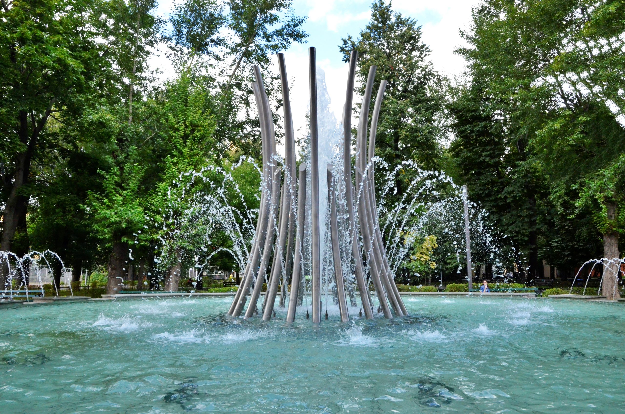 Таганский парк фонтан