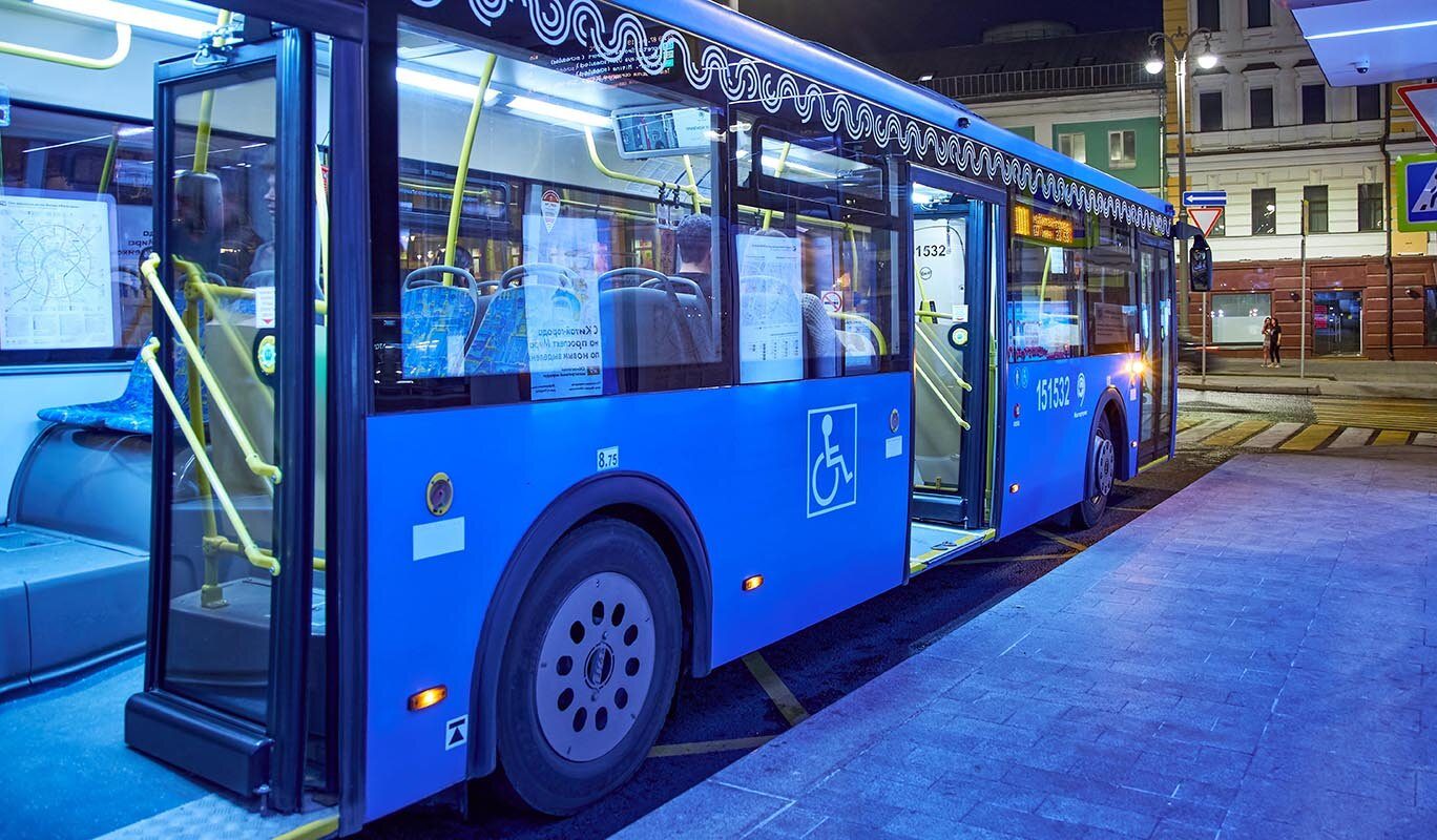 Ночной автобус запустят от станции метро «Китай-город». Фото: сайт мэра Москвы