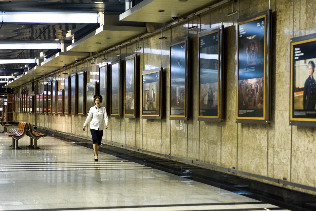 Искусство в метро: серию новых проектов запустят сотрудники Музея транспорта. Фото: Ирина Хлебникова, «Вечерняя Москва»