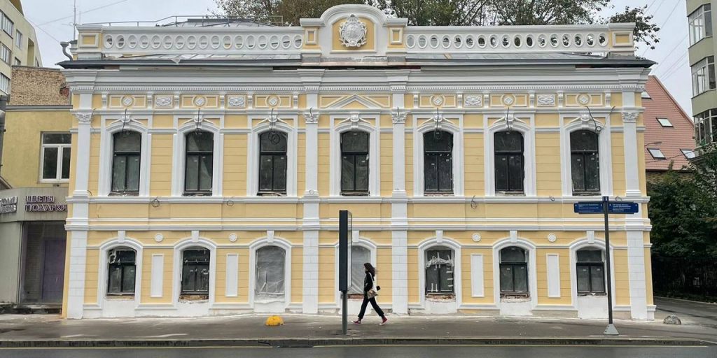 Фасады дома Сушкиных — Кеворкова привели в порядок