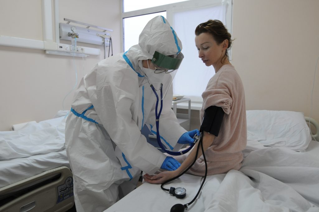 Оперштаб: 629 новых заболевших COVID-19 выявили в Москве за сутки