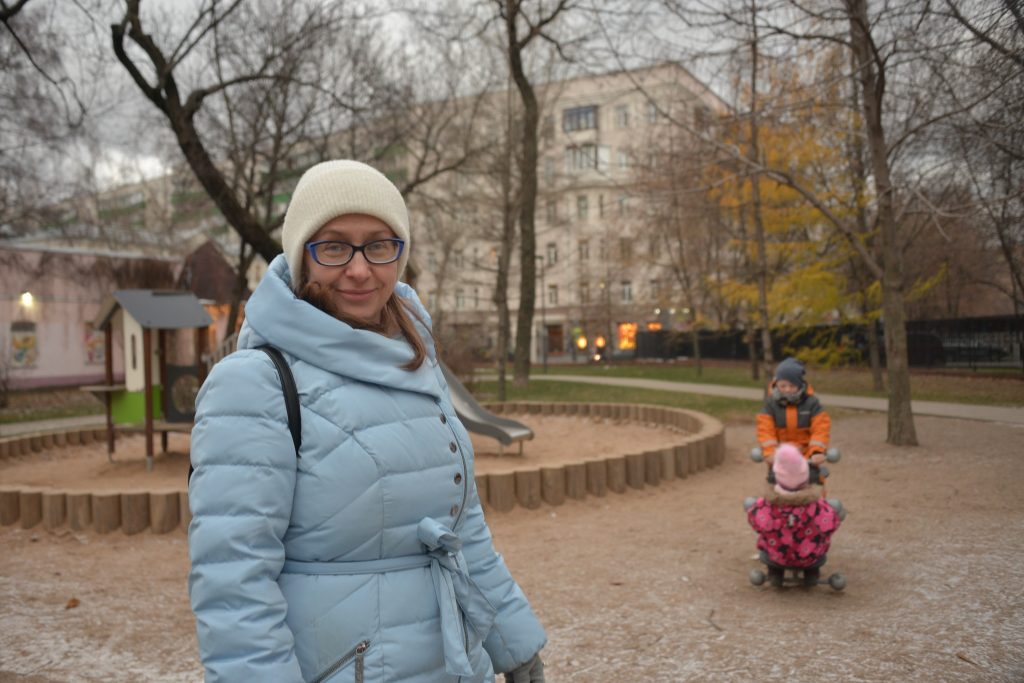 23 ноября 2021 года. Многодетная мама Елена Логинова. Фото: Анна Малакмадзе, «Вечерняя Москва»
