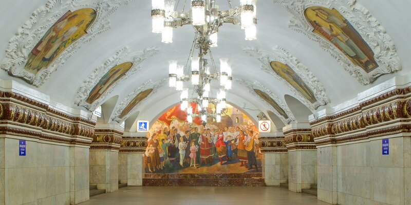 Вестибюль станции «Новослободская» закрыли на два месяца. Фото: сайт мэра Москвы