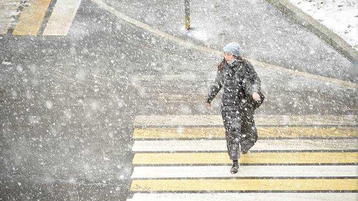 Снег и метель станут началом столичной зимы. Фото: Пелагия Замятина, «Вечерняя Москва»