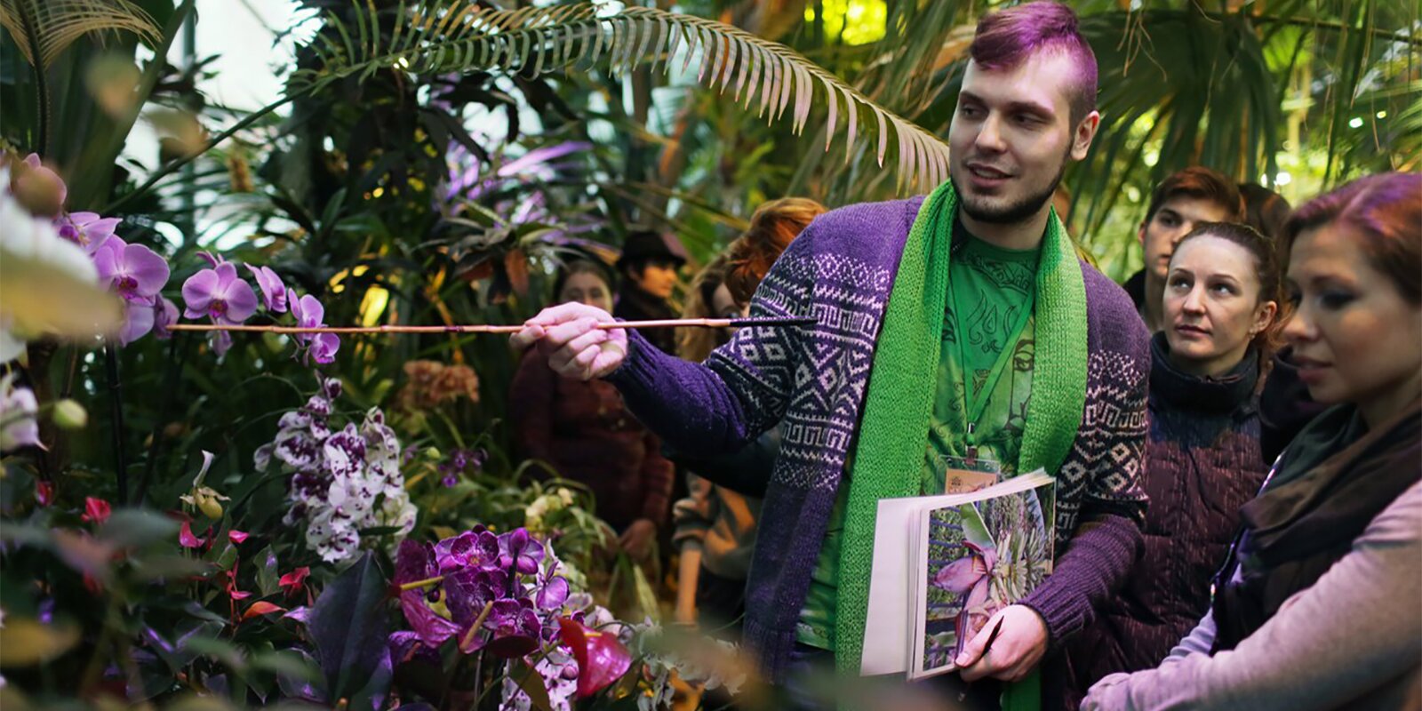 Фестиваль орхидей открылся в «Аптекарском огороде». Фото: сайт мэра Москвы