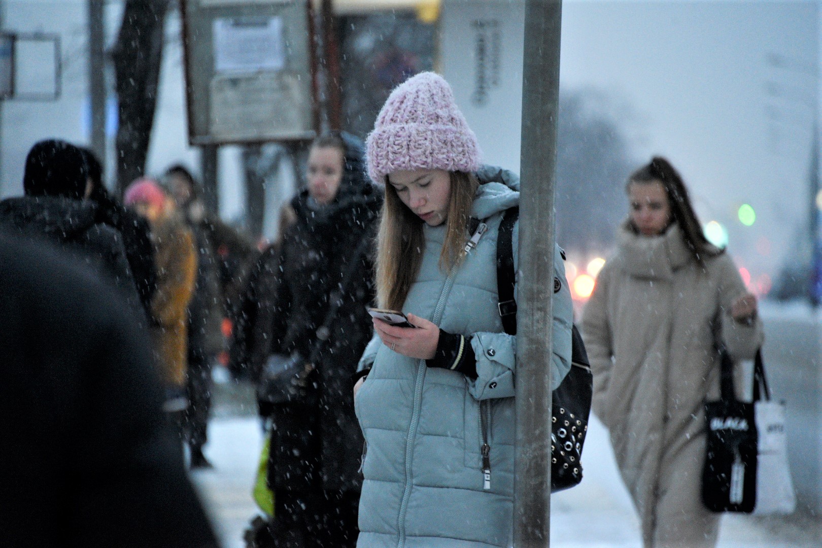 Прошедшая ночь в столице была самой холодной за 54 года. Фото: Пелагия Замятина, «Вечерняя Москва»