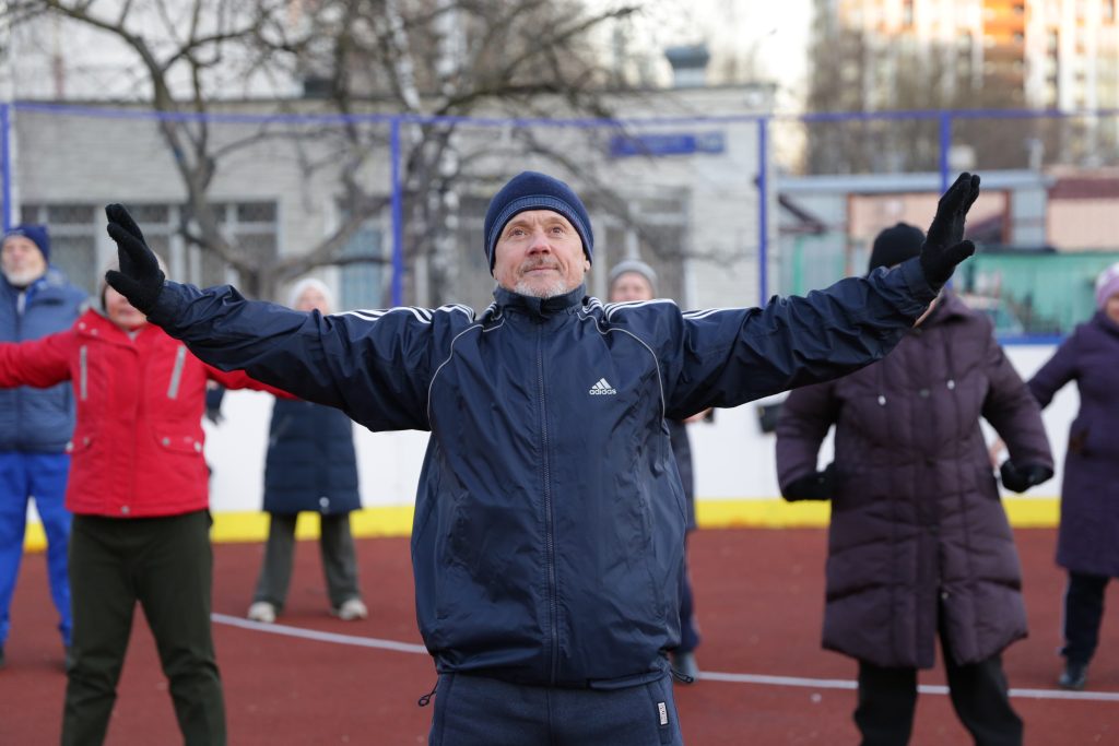 Новогодняя спортивная игра состоится в районе Якиманка. Фото: Анатолий Цымбалюк, «Вечерняя Москва»