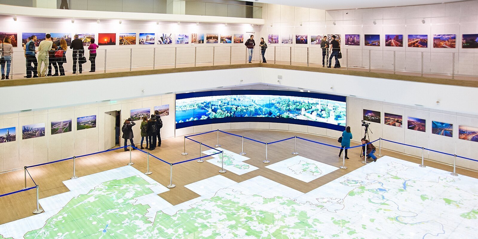 Выставку «Картография Москвы» открыли в «Доме на Брестской»
