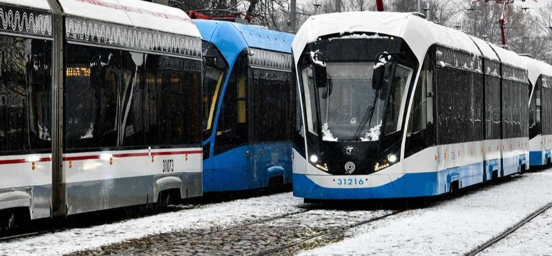 Трамвайные пути в центре столицы модернизируют. Фото: сайт мэра Москвы