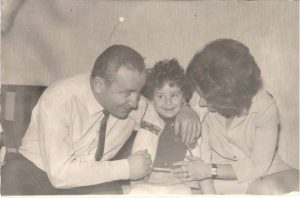 Игорь и Вита Шафераны с дочкой Аней. Фото: семейный архив Игоря Шаферана