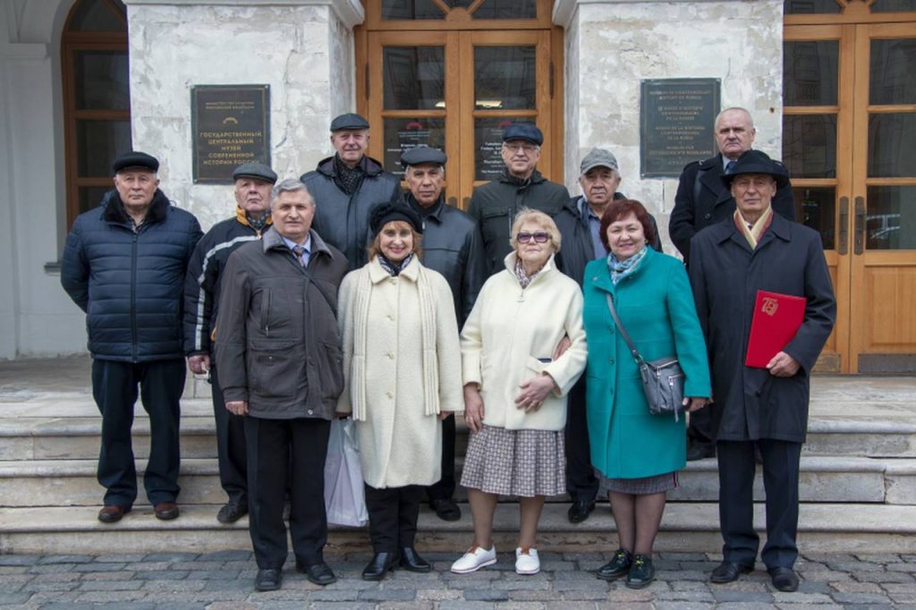 Члены Совета ветеранов УВД по ЦАО посетили Музей современной истории России
