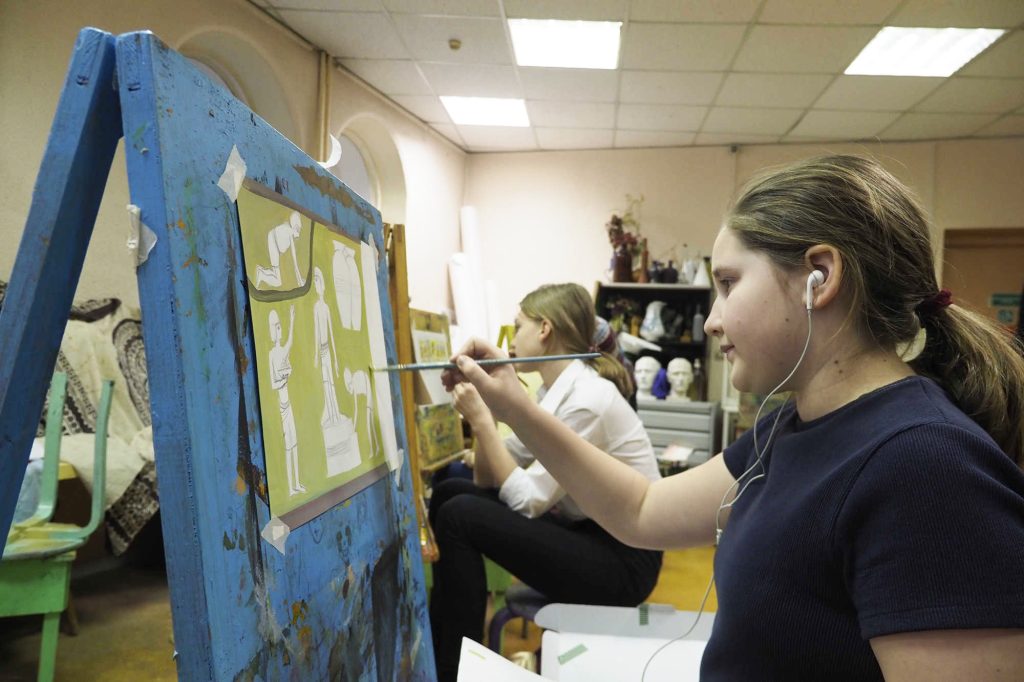Специалисты начнут прием детей в Краснопресненскую школу искусств. Фото: архив, «Вечерняя Москва»