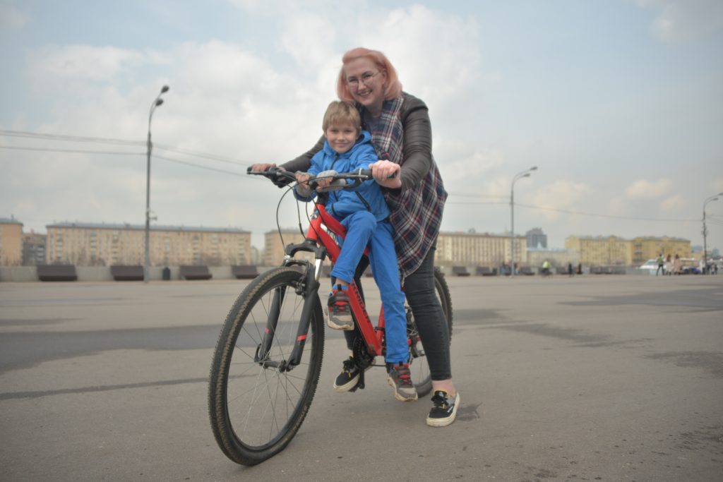 Точку проката велосипедов открыли в Парке Горького