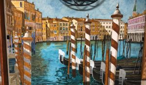Картина Серафима Демидова «Венецианский водный пейзаж». Фото: Алена Васильева
