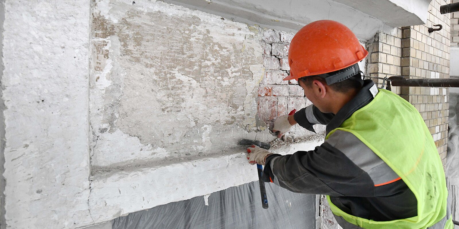 Капитальный ремонт многоквартирного дома реализуют в Таганском районе. Фото: сайт мэра Москвы