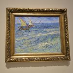 На фото картина «Море в Сент-Мари» Винсента Ван Гога. Фото: Анна Макмаладзе, «Вечерняя Москва»