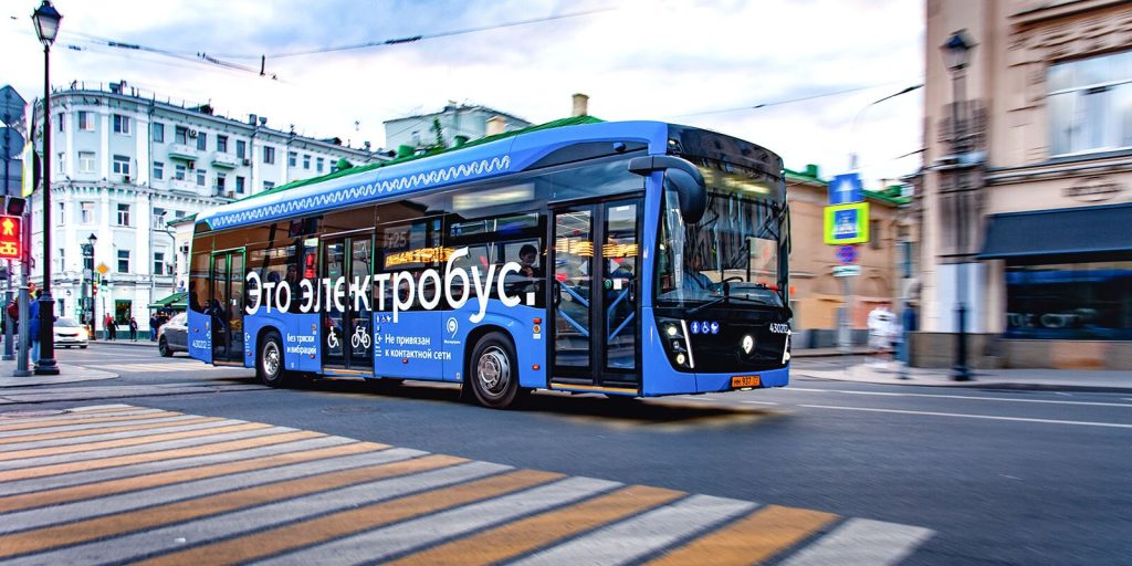 День московского транспорта: электробус инноваций проедет по Садовому кольцу