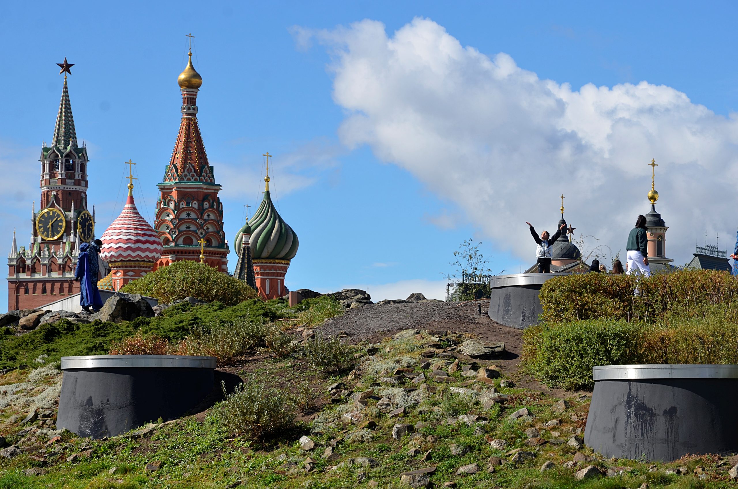 Страница парка «Зарядье» появилась на сайте Московского урбанистического форума. Фото: Анна Быкова, «Вечерняя Москва»