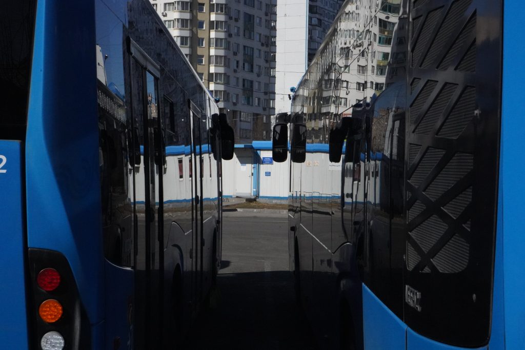 Автобусы Мосгортранса предоставили участникам спартакиады