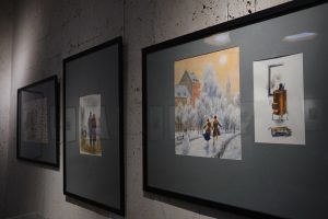 Иллюстрации к книгам, представленные в выставочном зале РГДБ. Фото: Анна Быкова, «Вечерняя Москва»