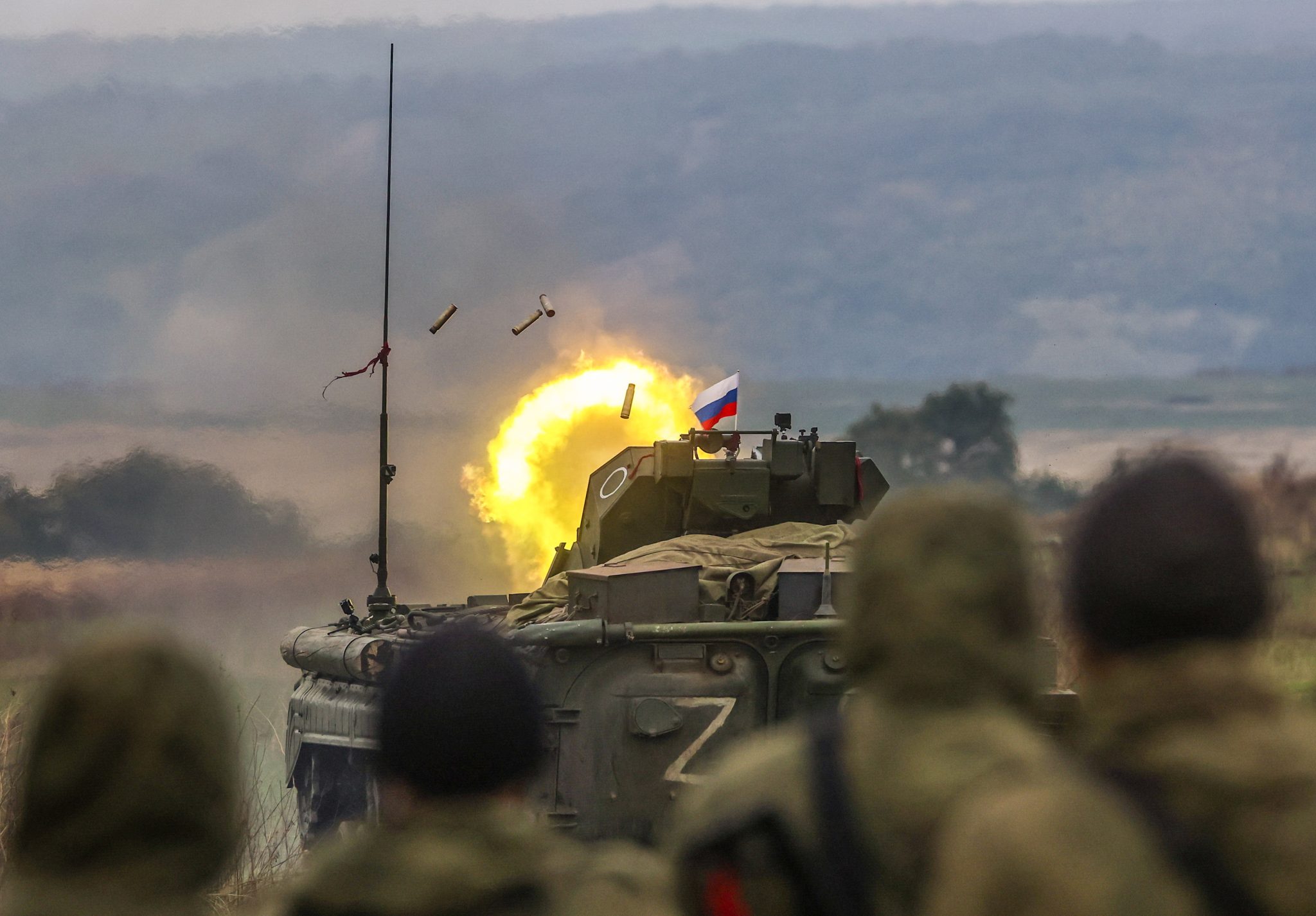 Российская атака сегодня. Боевые действия.