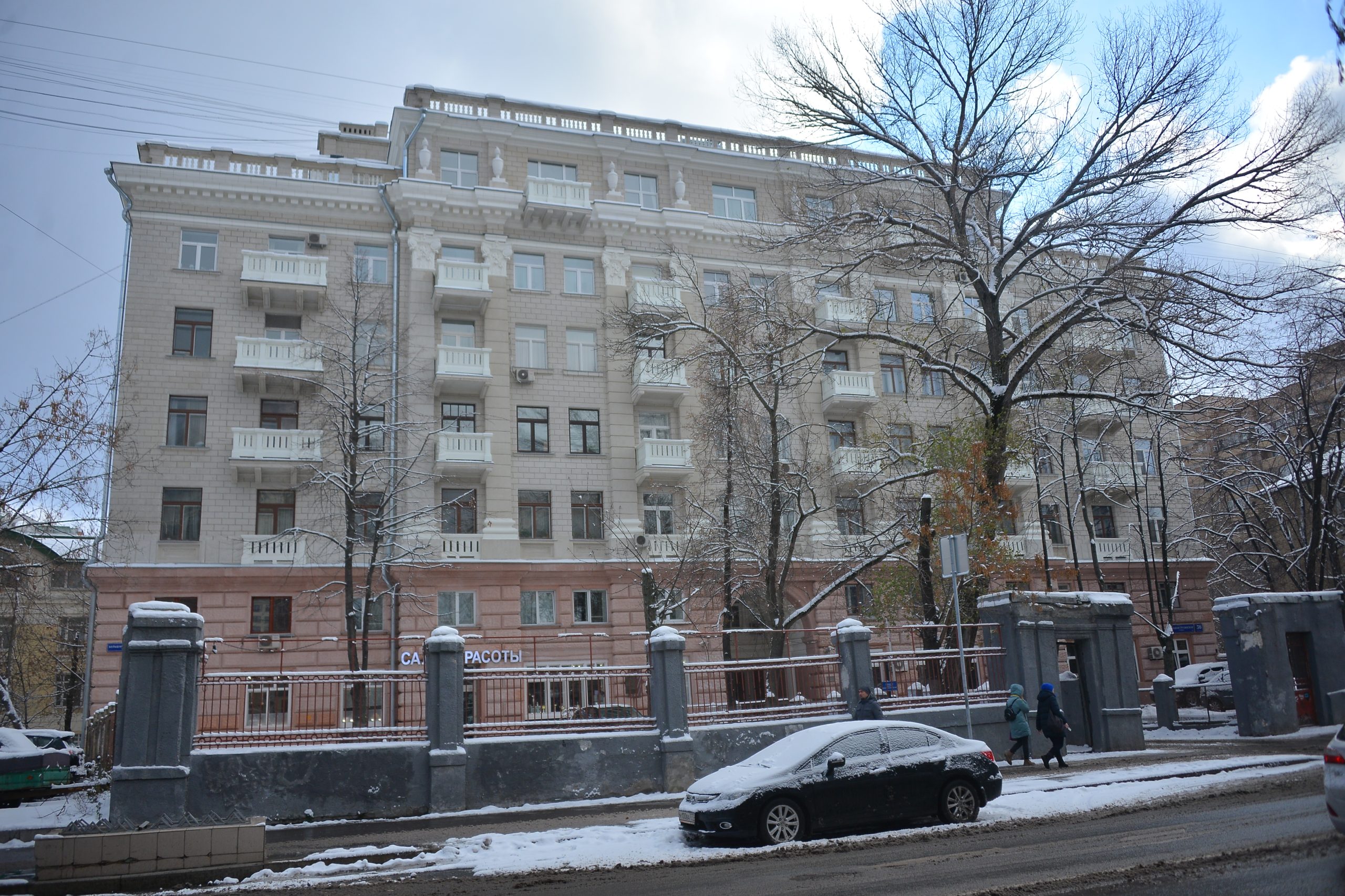 Общий вид дома№ 36, строение 3, по Большой Грузинской. Фото: Анна Малакмадзе, «Вечерняя Москва»