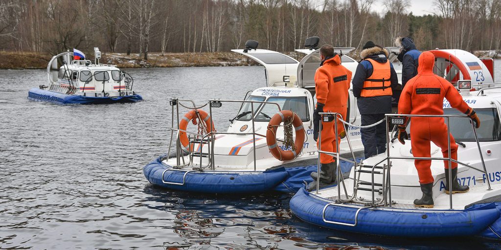 Более 20 судов на воздушной подушке задействуют на водоемах Москвы зимой