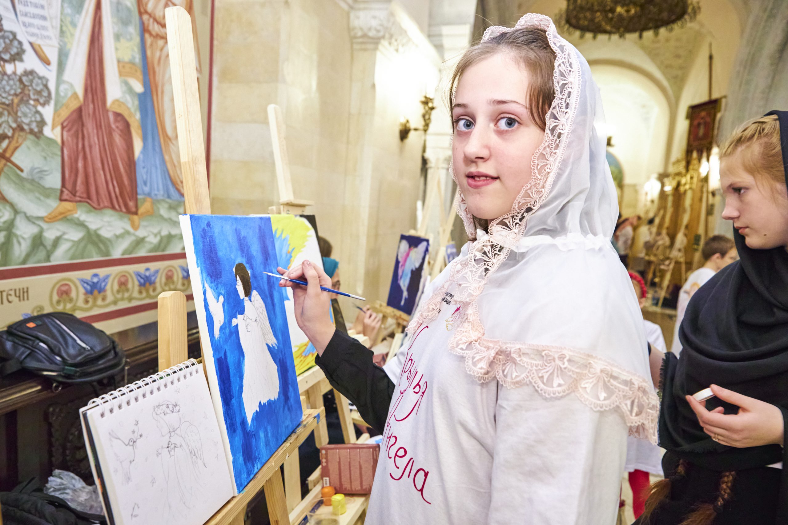 На фото 12-летняя Татьяна Круглякова. Фото: РОО «Объединение многодетных семей города Москвы»