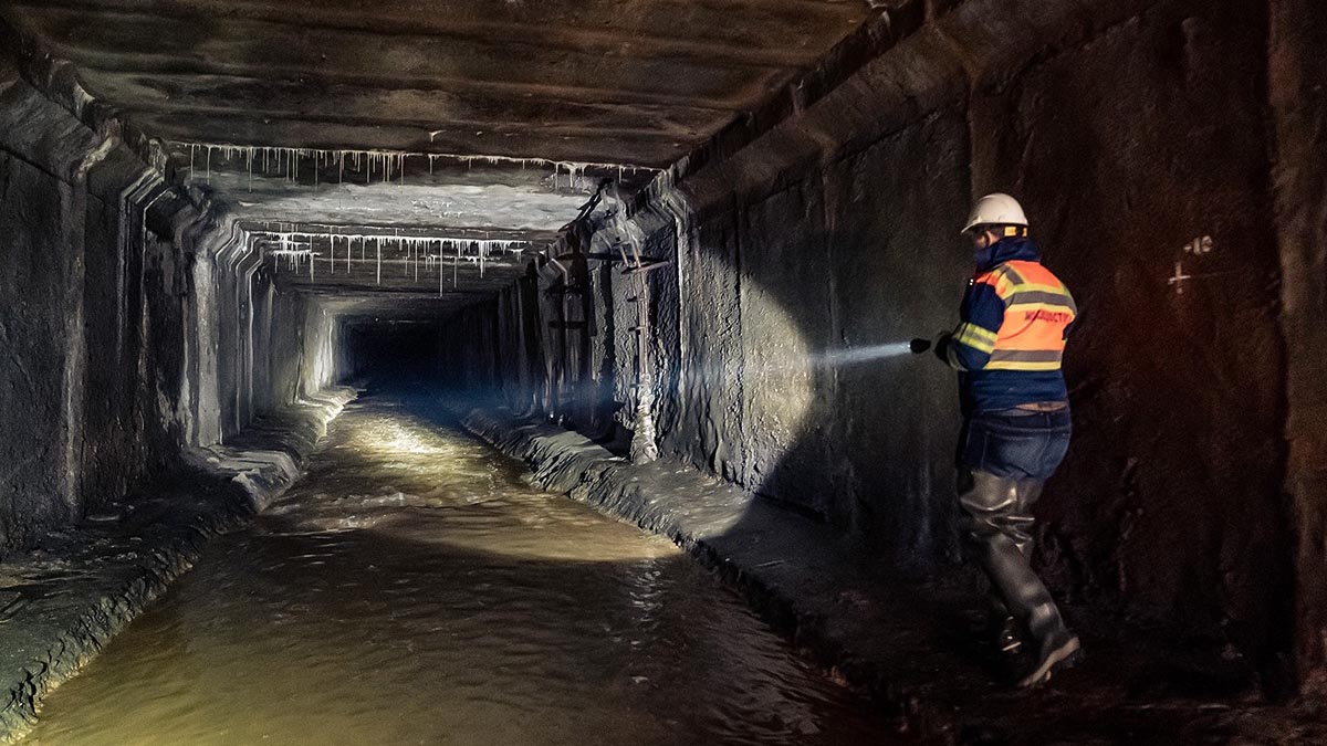 Завершили капитальный ремонт тоннеля для прокладки и обслуживания инженерных коммуникаций «Моховой». Фото: сайт мэра Москвы