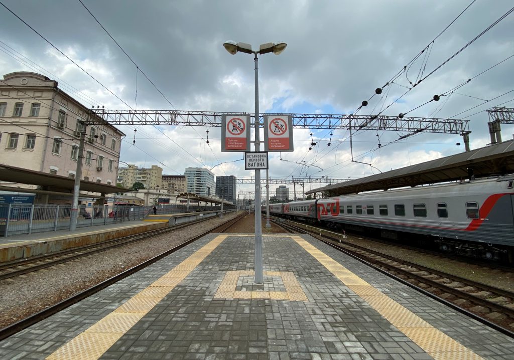 Три новые платформы появились на Курском вокзале