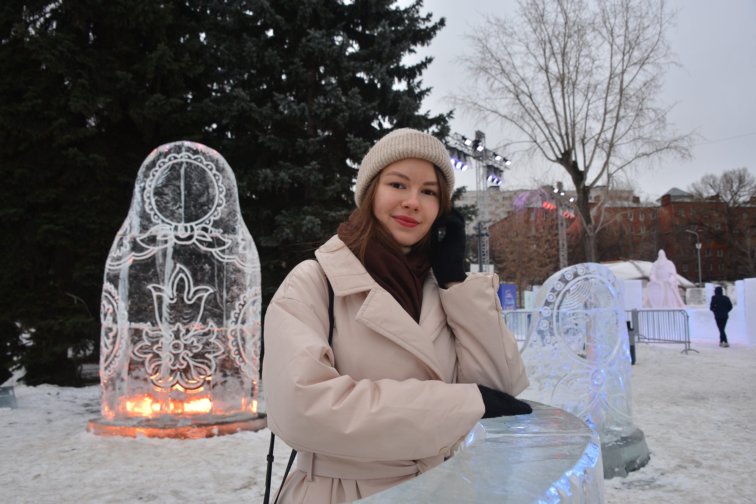 Ледяное королевство, или как проходит фестиваль «Снег и лед в Москве» в парке «Музеон». Фото: Анна Малакмадзе, «Вечерняя Москва»