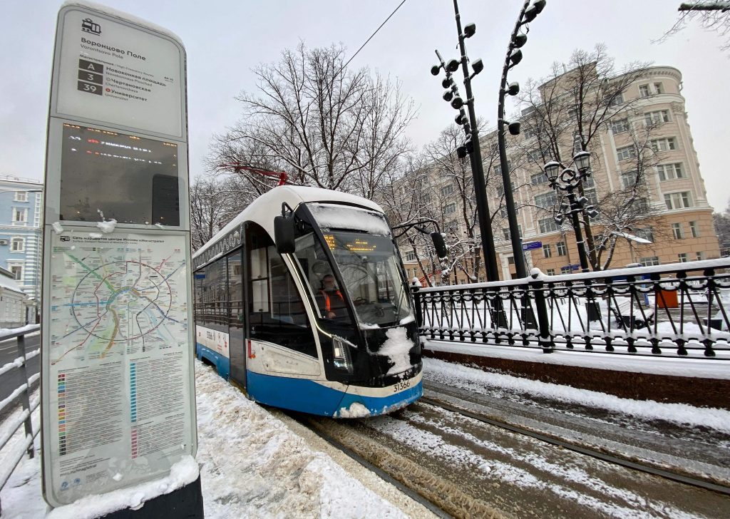 Обновление трамвайного парка Москвы завершат до конца года