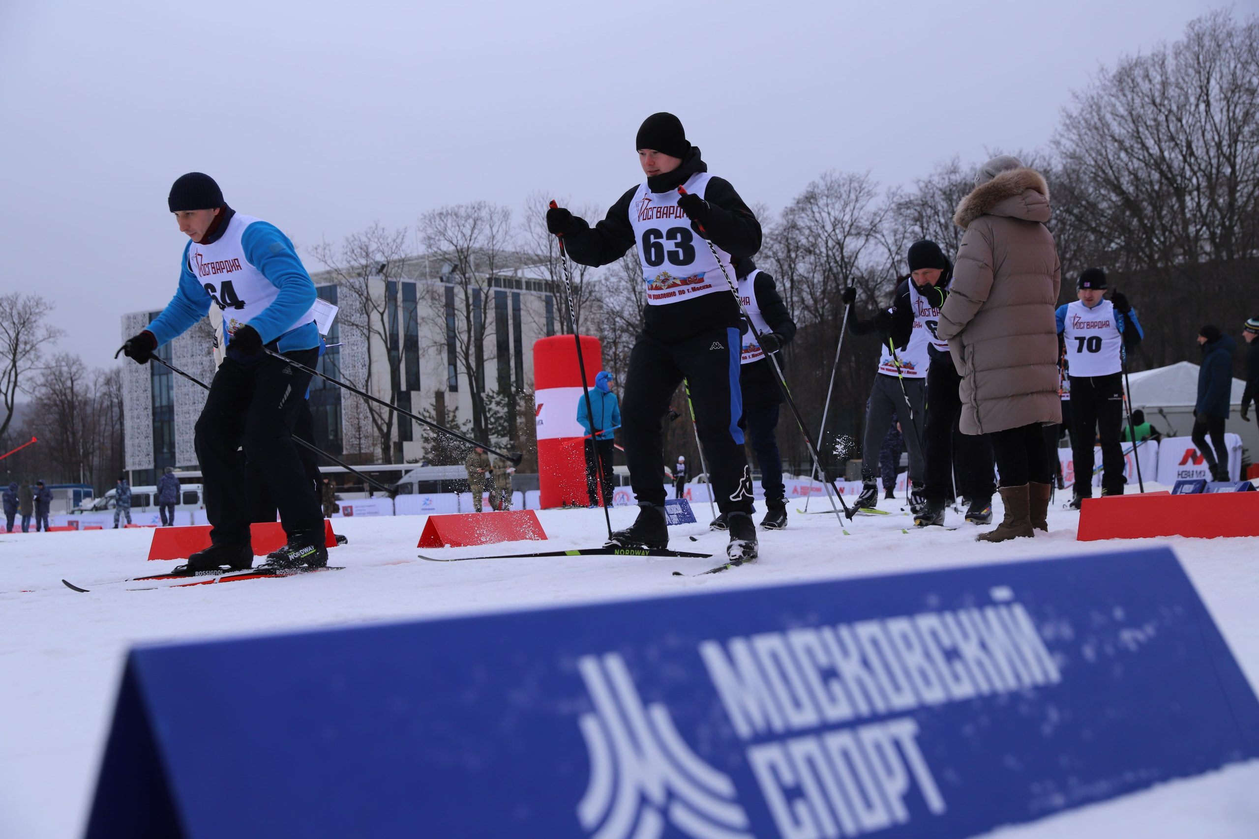 В столичном главке Росгвардии подведены итоги чемпионата по лыжным гонкам