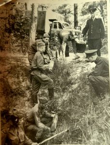 Работа саперного отряда Александра Столяра. Фото из личного архива