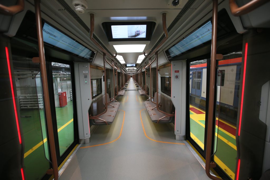 Дублеры систем безопасности установили в новых поездах «Москва-2020»